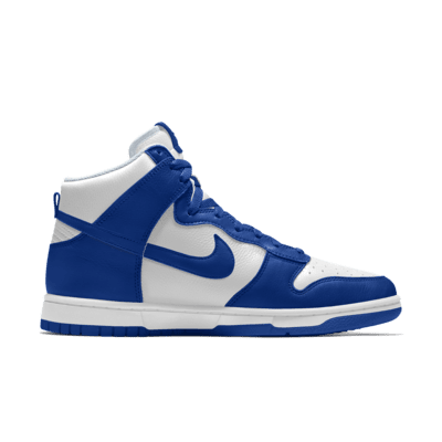 NIKE Nike 27、5 AJKO Blue Dunk High ハイカット Nike Dunk High By You Custom Men's Shoes. Nike DK